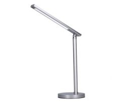 Solight LED stolná lampička, 7W, stmievateľná, zmena chromatickosti, strieborná farba