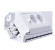 Solight LED kuchynské svietidlo, 2x zásuvka, vypínač, 10W, 4100K, 51cm