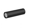 Solight LED nabíjacie vreckové svietidlo, 120lm, Li-Ion, USB, hliník, čierna