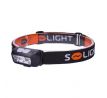 Solight LED čelové nabíjacie svietidlo, 150 + 100lm, biele a červené svetlo, Li-Ion