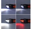 Solight LED čelové nabíjacie svietidlo, 150 + 100lm, biele a červené svetlo, Li-Ion