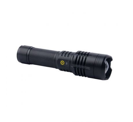 Solight LED nabíjacie svietidlo, 1400lm, zoom, power bank, darčekové balenie, Li-Ion