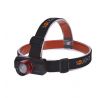Solight LED čelové nabíjacie svietidlo, 3W, 150lm, zoom, Li-Ion