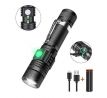 Solight LED nabíjacie svietidlo s cyklo držiakom, 400lm, zoom, Li-Ion