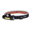 Solight LED čelové nabíjacie svietidlo, 3W + COB, 150lm + 60lm, Li-Ion
