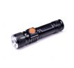 Solight LED nabíjacie vreckové svietidlo, 200lm, 3W, zoom, Li-Ion