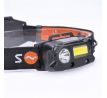 Solight LED čelové nabíjacie svietidlo, 3W + COB, 150lm + 60lm, Li-Ion