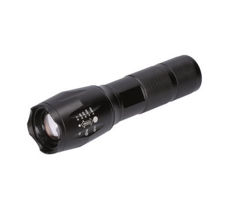 Solight LED nabíjacie svietidlo, 300lm, Cree, zoom, power banka, Li-Ion