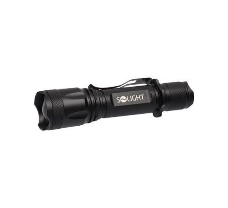 Solight LED nabíjacie svietidlo, 600lm, Cree XM-L2 T6, zoom, Li-Ion
