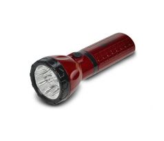 Solight LED nabíjacie svietidlo, 9 x LED, červenočierna, plug-in