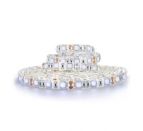 Solight LED svetelný pás, 5m, SMD5050 60LED/m, 14,4W/m, IP65, studená biela