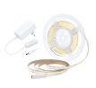 Solight LED COB pásik, sada s adaptérom, vypínač, 5m, 8W/m, 800lm/m, neutrálna biela