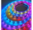 Solight LED svetelný pás, RGB, 3m, sada s 12V adaptérom a DO, 7,2W/m, IP20