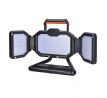 Solight LED reflektor, 50W, prenosný, nabijací, 5000lm, oranžovo-čierny