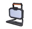 Solight LED reflektor, 20W, prenosný, nabijací, 2000lm, oranžovo-čierny