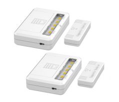 Solight LED svetielka do skriní, komôd a zásuviek, 40lm, 2x AAA, 2ks v balení