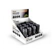 Solight LED kovové svietidlo malé, 50lm, 1W LED, čierna, 1 x AA