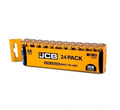 JCB OXI DIGITAL alkalická batéria LR06, shrink 24 ks