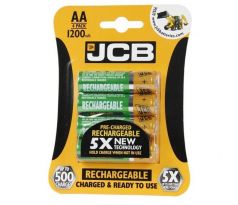 JCB RTU NiMH AA/R06, min.1200mAh, prednabitá, blister 4 ks