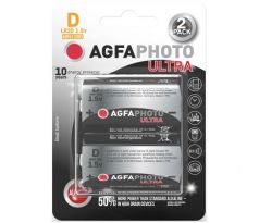AgfaPhoto Power Ultra batéria LR20/D, blister 2ks