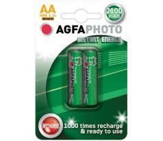 AgfaPhoto prednabité batérie AA, 2100mAh, blister 2ks