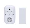 Solight bezdrôtový zvonček s elektrickou zásuvkou , do zásuvky, 250m, biely, learning code