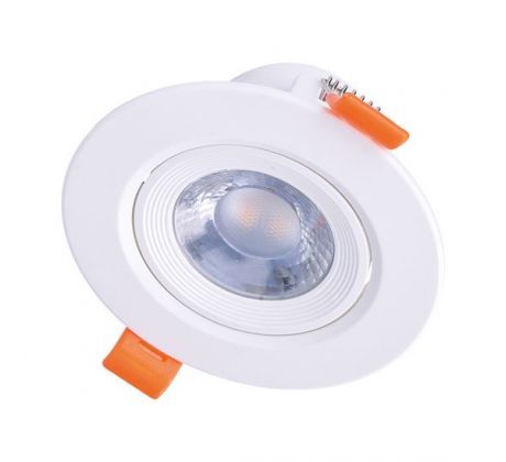 Solight LED podhľadové svietidlo bodové, 9W, 720lm, 4000K, okrúhle, biele