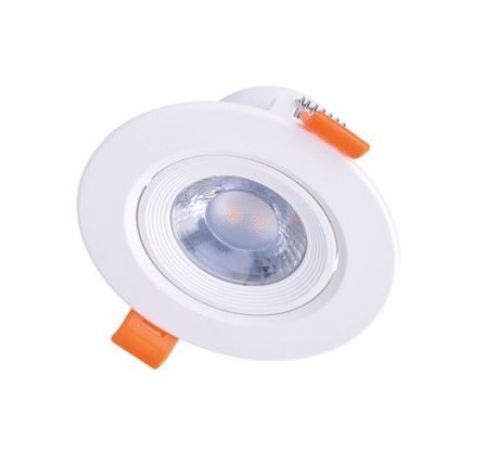 Solight LED podhľadové svietidlo bodové, 5W, 400lm, 3000K, okrúhle,  biele