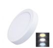 Solight LED mini panel CCT, prisazený, 18W, 1530lm, 3000K, 4000K, 6000K, okrúhly