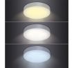 Solight LED mini panel CCT, prisazený, 18W, 1530lm, 3000K, 4000K, 6000K, okrúhly