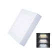 Solight LED mini panel CCT, prisazený, 12W, 900lm, 3000K, 4000K, 6000K, štvorcový