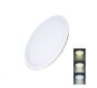 Solight LED mini panel CCT, podhľadový, 12W, 900lm, 3000K, 4000K, 6000K, okrúhly