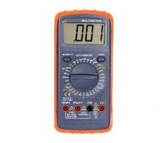 Solight multimeter, max. AC 600V/10A, max. DC 600V/10A, test diódy, bzučiak, hFE, kapacita, odpor
