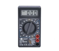 Solight multimeter, test diódy, ochrana proti preťaženiu, bzučiak