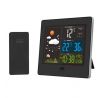 Solight meteostanica, farebný LCD, teplota, vlhkosť, RCC, čierna