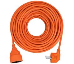Solight 1z predlžovací prívod - spojka, 15m, 3 x 1,5mm2, oranžová