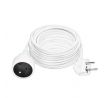 Solight 1z predlžovací prívod - spojka, 15m, 3 x 1,5mm2, biela