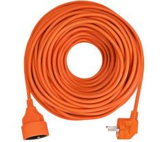 Solight predlžovací prívod - spojka, 1 zásuvka, 40 m, 3 x 1,5mm2, oranžová