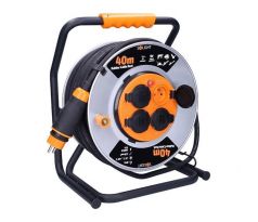 Solight 4z predlžovací prívod - na bubne, 40m guma  H07RN-F, 3x 2,5mm2, IP44