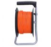 Solight predlžovací prívod na bubne, 4 zásuvky, 25m, oranžový kábel, 3x 1,5mm2