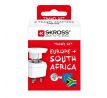 SKROSS cestovný adaptér South Africa Combo pre JAR, Afriku a Stredný východ, typ M