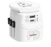 SKROSS cestovný adaptér PRO Light USB AC30PD World, 7A max., USB A+C, PD 30W, UK+USA+Austrálie/Čína