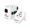 SKROSS cestovný adaptér PRO - World & USB, 6,3A max., uzemnený, vr. univerzálnej USB nabíjačky, pre cellý svet