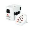 SKROSS cestovný adaptér PRO World, 6.3A max., uzemnený, vr. adaptéra pre ostatné vidlice, univerzálny pre celý svet
