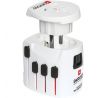 SKROSS cestovný adaptér PRO World, 6.3A max., uzemnený, vr. adaptéra pre ostatné vidlice, univerzálny pre celý svet
