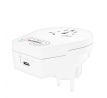 SKROSS cestovný adaptér Europe USB C20PD pre cudzincov v SR, USB-C, PD 20W, typ E/F