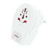 SKROSS cestovný adaptér Europe USB C20PD pre cudzincov v SR, USB-C, PD 20W, typ E/F