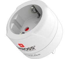 SKROSS cestovný adaptér USA pre použitie v Spojených štátoch, typ B