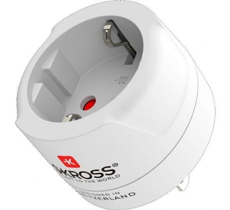 SKROSS cestovný adaptér USA pre použitie v Spojených štátoch, typ B