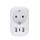 Solight cestovný adaptér UK USB A+C pre použitie vo Veľkej Británii, typ G